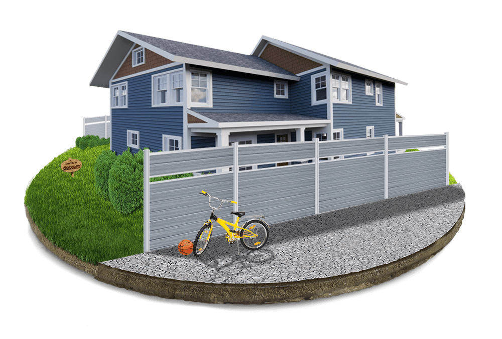 Colorado Composite Fence installation for the Colorado area.