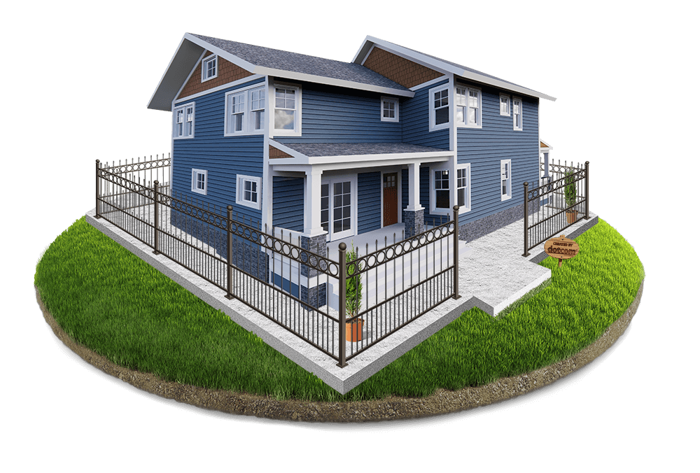Colorado Wrought Iron fence installation for the Colorado area.