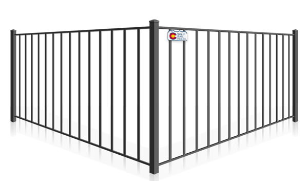 2 Rail wrought iron fence company in Colorado