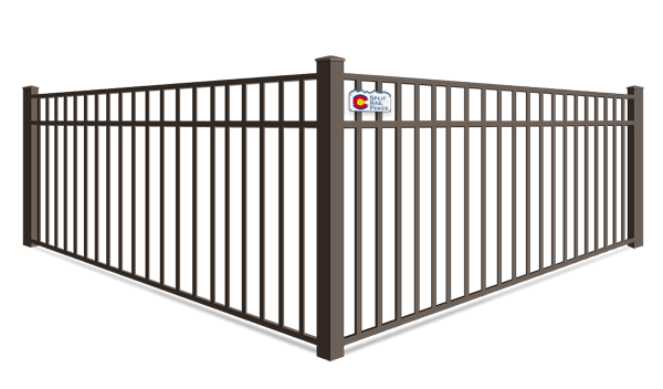 3 Rail wrought iron fence company in Colorado