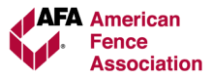 American Fence Association Logo American Fence Association Logo